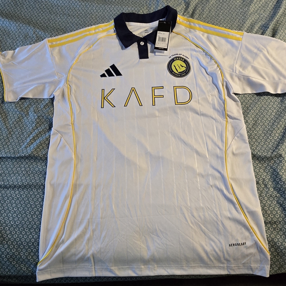 Al Nassr 25/26 Away Jersey - Cristiano Ronaldo #7 Size Large